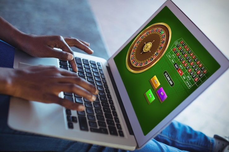 Tampilan antarmuka e-wallet megafafa yang modern dan mudah digunakan oleh pengguna Indonesia